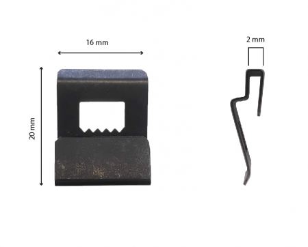 Закачалка за велпапе (гръб) № 21840
